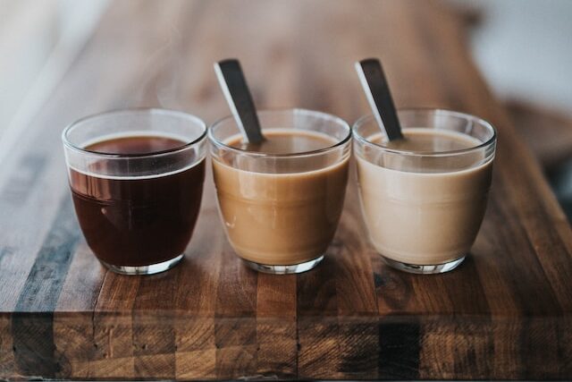 Three Specialty Coffees